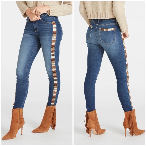 DRIFTWOOD Denim - NWT Driftwood x Free People Jackie High Rise Skinny Woodlawn‎  26 x 28 Western